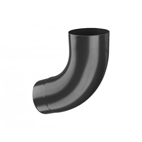 Koleno 8072° lak. intenz. černé, KJG pozink.