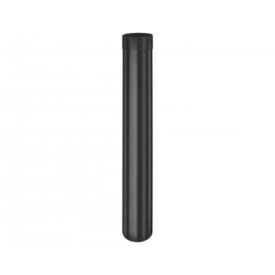 Svod lak. intenz. černý 80mm metrový-KJG pozink.