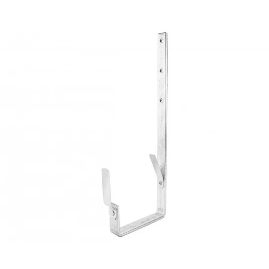 Hák žlabový PZ 400610mm, 256 hranatý D