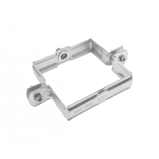 Objímka svodu PZ 80x80mm hranatá, MATKA M10