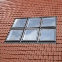 Lemování kombi EKW 0004GE pro C02, a=140mm b=100mm, profilovaná krytina - DOPRODEJ