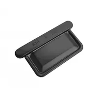 Čelo žlabové hr.D lak. intenz. černé 200mm KJG pozink.