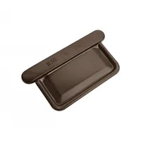 Čelo žlabové hr. lak. tmavohnědé 500mm KJG pozink.