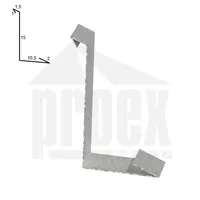 Lemování zdí pozinkované 300 mm