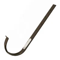 Hák žlabový Marley antracit 100mm rovný