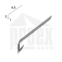 Okapnička pozinkovaná 125 mm