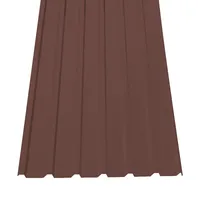 Trapezový plech SAT 18 polyester 0,5 tmavě hnědá RAL8017 - 3000mm