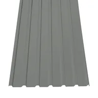 Trapezový plech SAT 18 polyester 0,5 stříbrná RAL9006