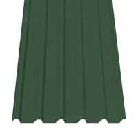 Trapezový plech SAT 35W polyester 0,5 tmavě zelená RAL6005, stěnový profil
