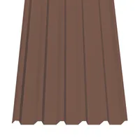 Trapezový plech SAT 35 polyester 0,63 cihlově červená RAL8004