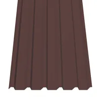 Trapezový plech SAT 35 polyester 0,63 tmavě hnědá RAL8017
