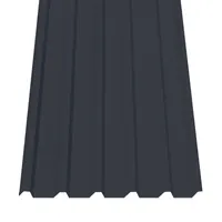 Trapezový plech SAT 35 polyester 0,5 černá RAL9005