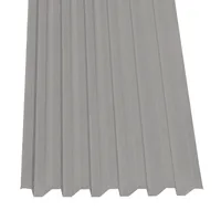 Trapezový plech SAT 40 polyester 0,5, šedobílá RAL9002