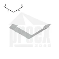 Úžlabí (kónické) pozinkované 500 mm